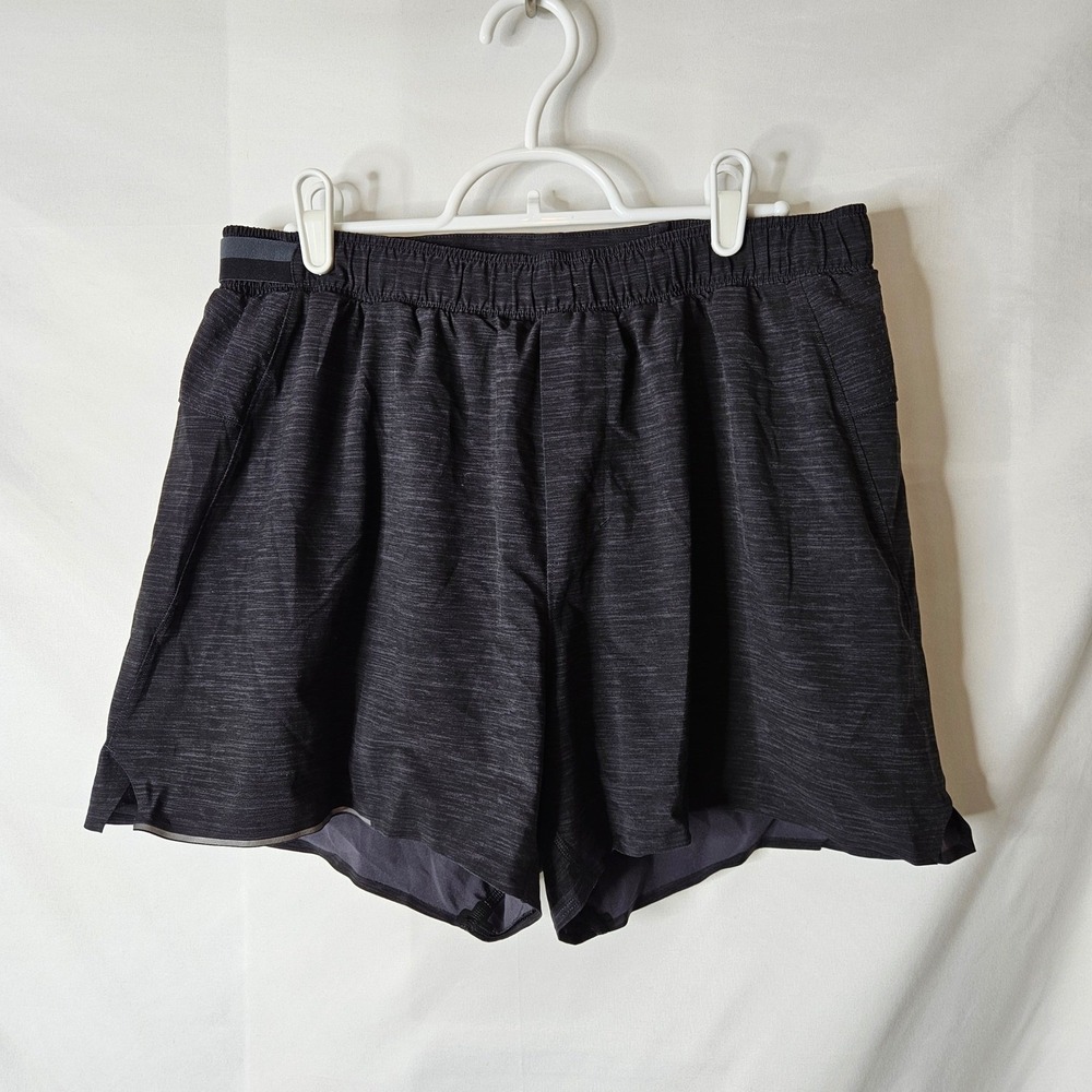 Lululemon‎ Surge Short Out Of Mind Liner 4" Heathered Shorts sz L